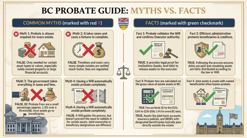 Common probate myths debunked
